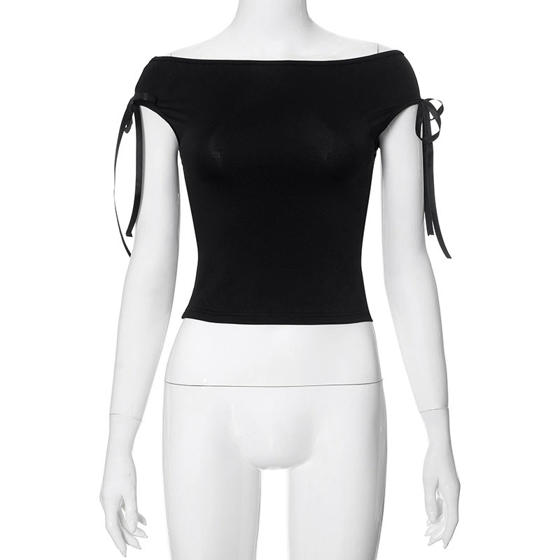 Milarose Off Shoulder Halter Top