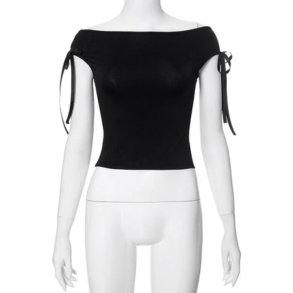 Milarose Off Shoulder Halter Top
