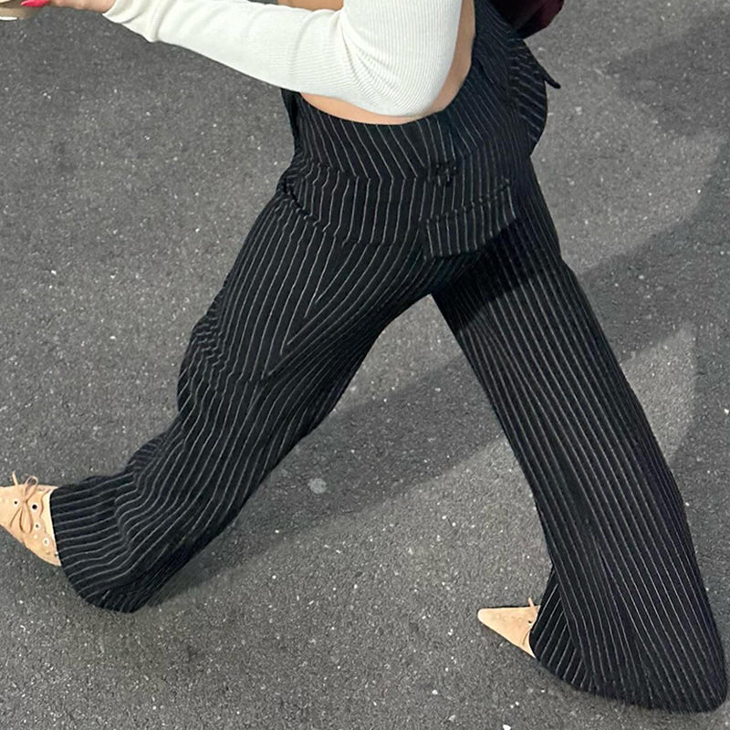 Makenzie Striped Suit Pants