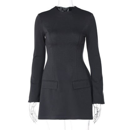 Gia Long Sleeve Bodycon Mini Dress