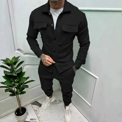 Fritz - Conjunto casual de dos piezas - Casual - Hecho para - Ideal para Otoño/Invierno