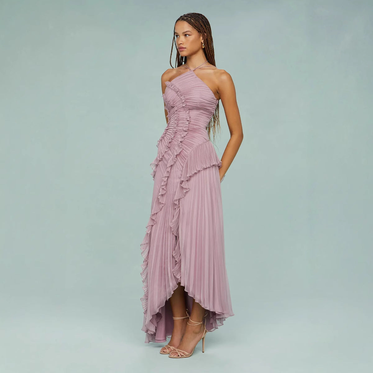 Sienna | Elegant Ruffle Dress