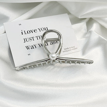 Premium Gold Silver Metallic Hair Claw