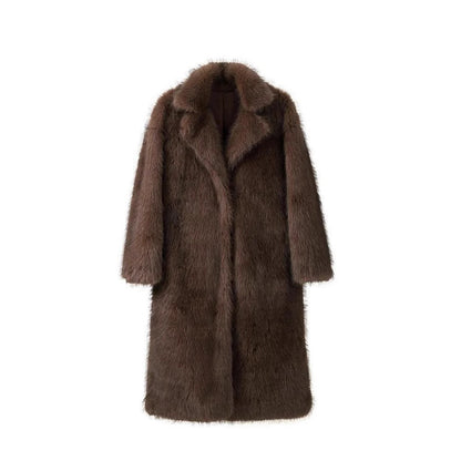 Lilly Fluffy Faux Fur Coat