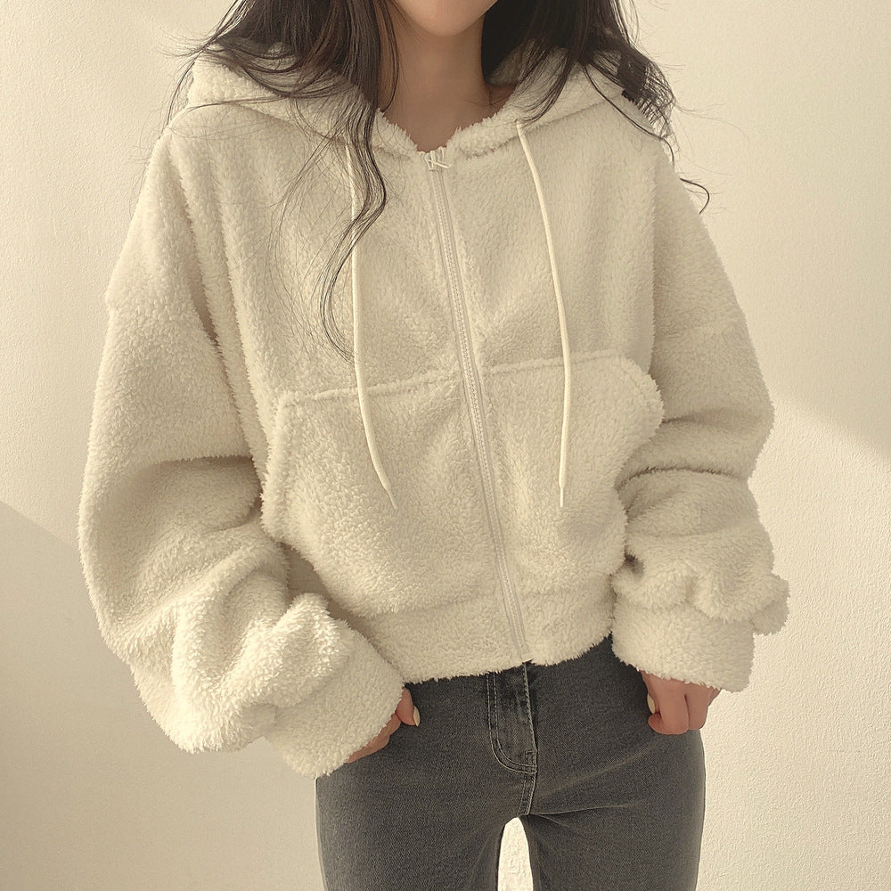 Kalli Plush Zip Hoodie