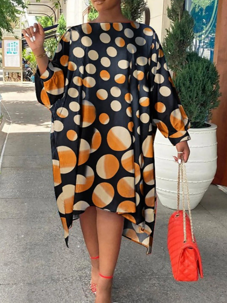 Polka Maxi Dress