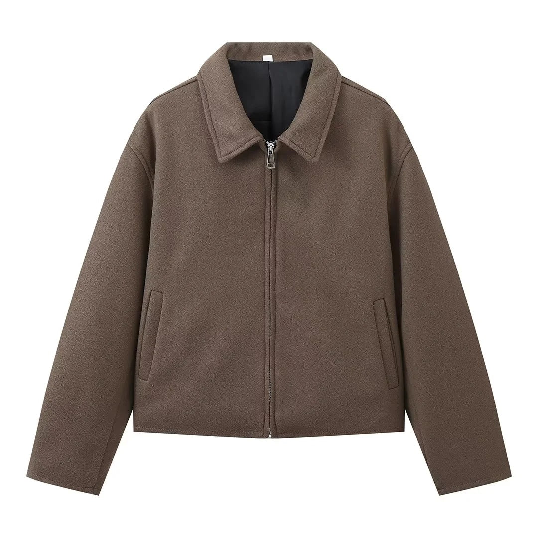 Chaqueta con cremallera