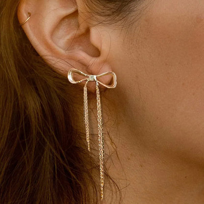 Fleur Bow Earrings