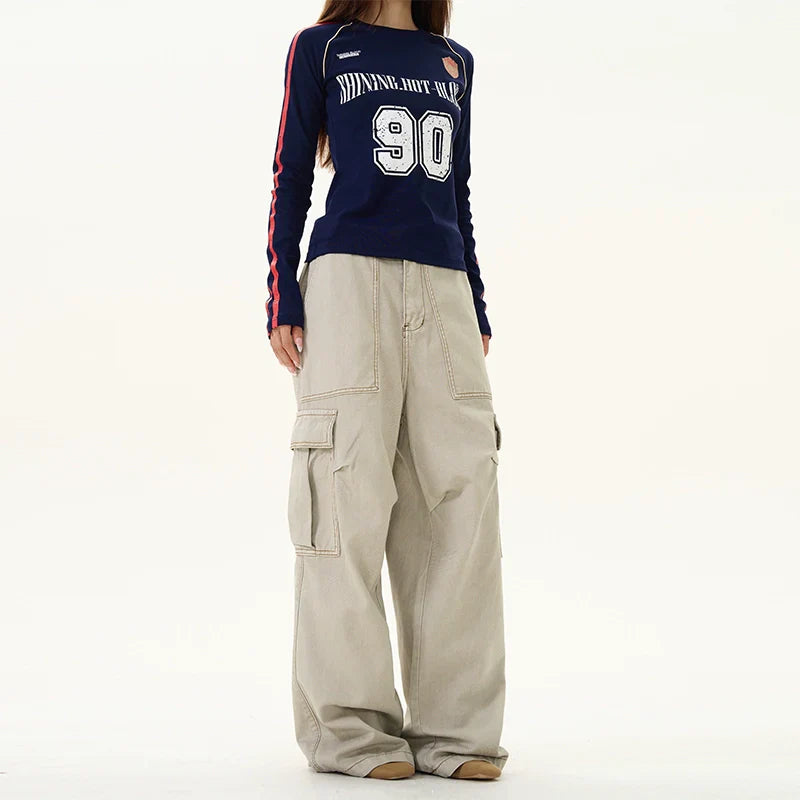 Wide-Leg Cargo Shorts and Pants