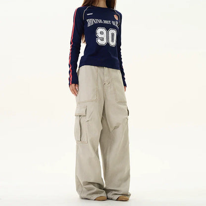Wide-Leg Cargo Shorts and Pants
