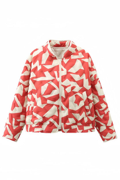 Chaqueta bomber corta con parches de Pacino