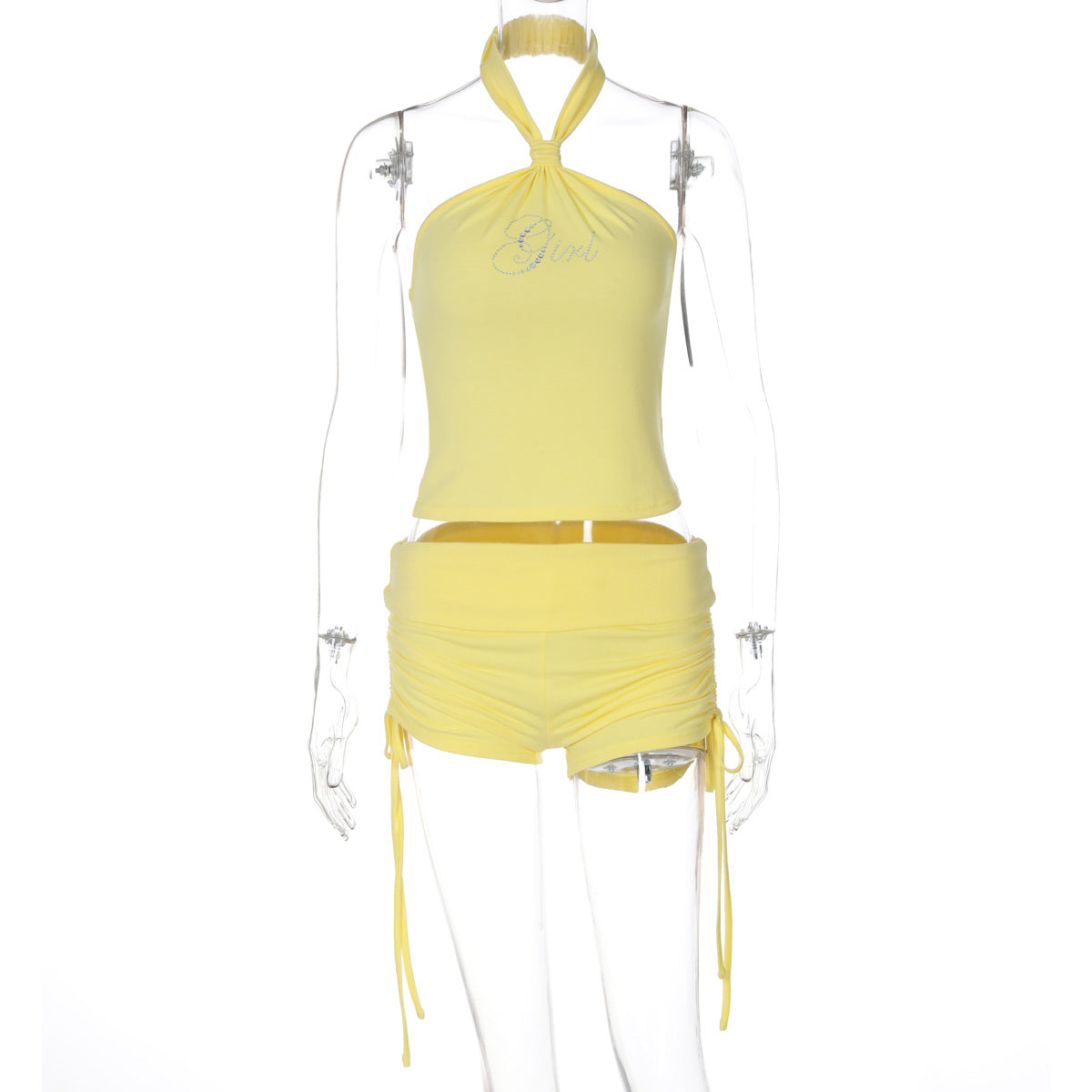 Lucy Halter Top & Shorts Set