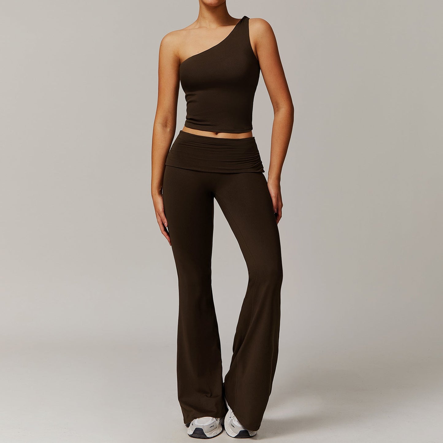 Brushed Yoga Women Casual Comfortable Yoga Clothes Running Exercise Workout Outfit
