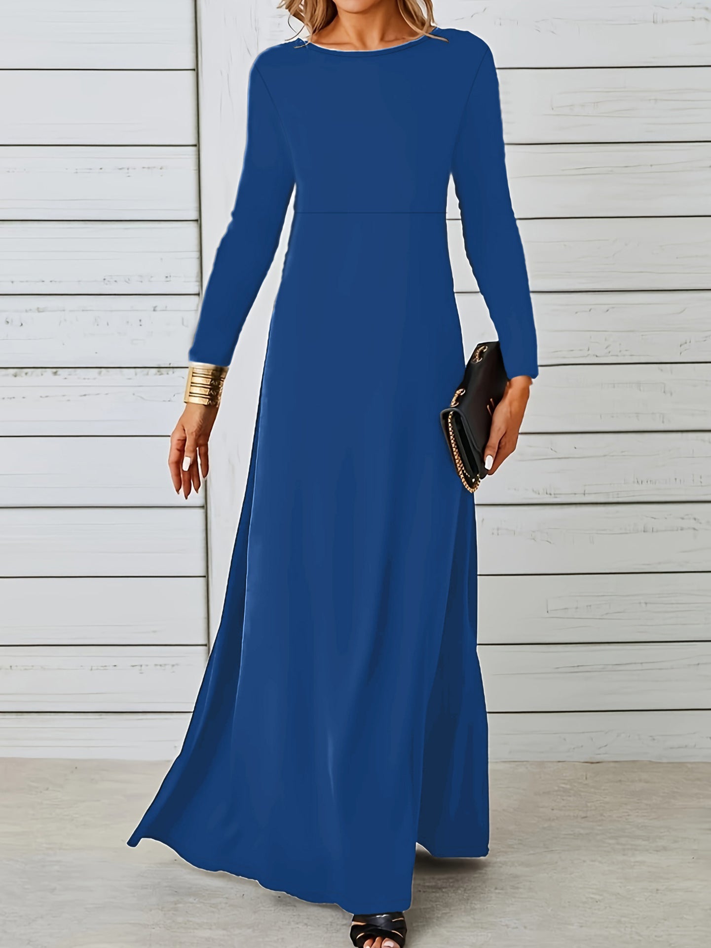 Wal Mart Spring Autumn Sexy Girls High Sense Dress Women Clothing