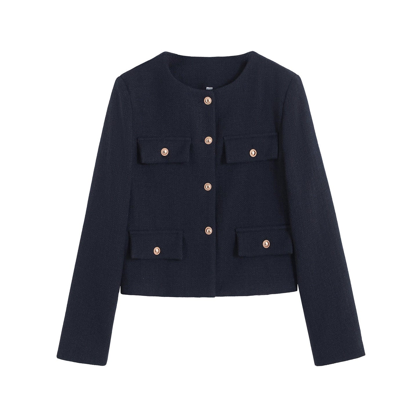 Sunday Bouclé Button Coat