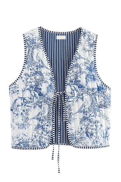 Chaleco azul Babinia
