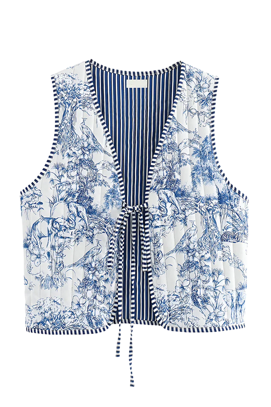 Chaleco azul Babinia