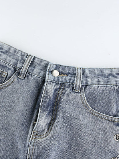 summer denim shorts shorts