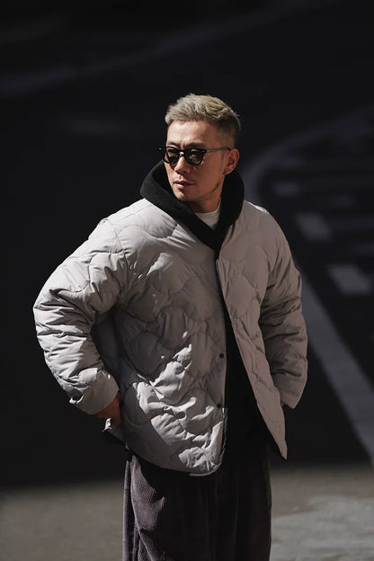 Short Double-Sided Down Jacket