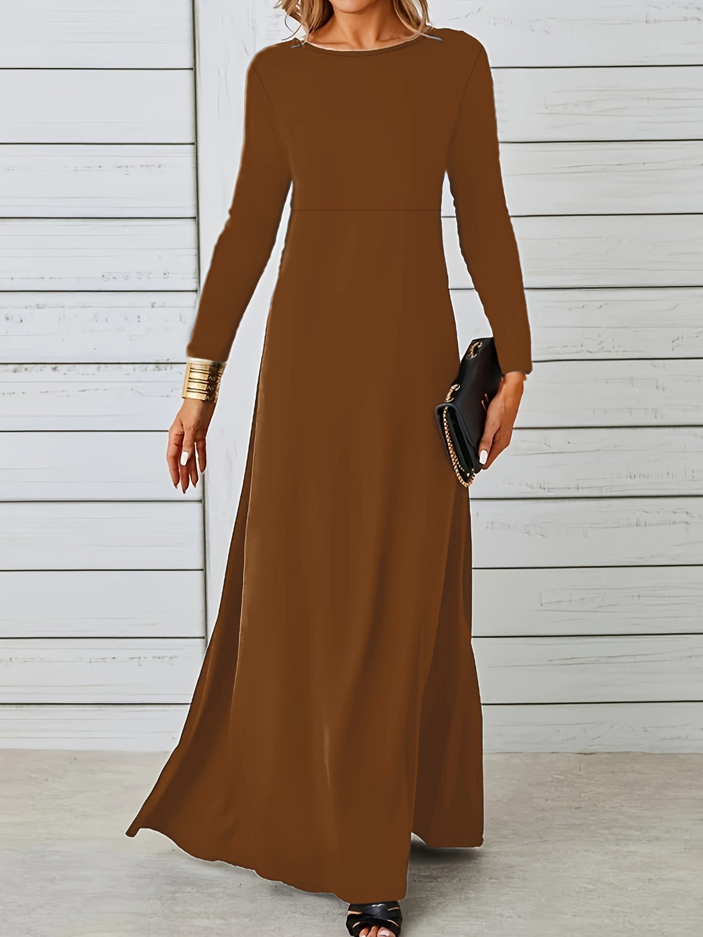 Wal Mart Spring Autumn Sexy Girls High Sense Dress Women Clothing