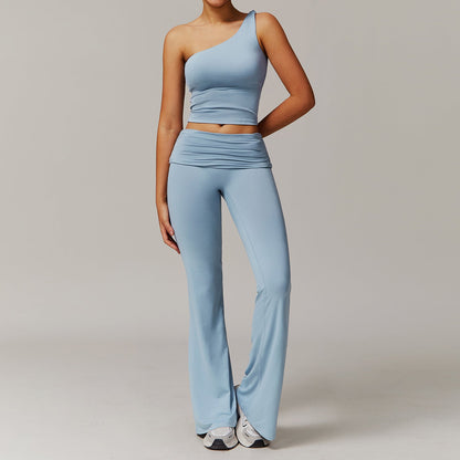 Brushed Yoga Women Casual Comfortable Yoga Clothes Running Exercise Workout Outfit