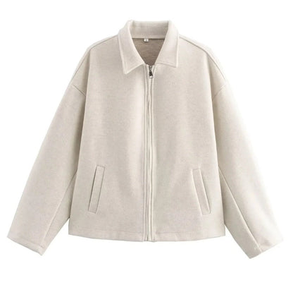 Chaqueta con cremallera