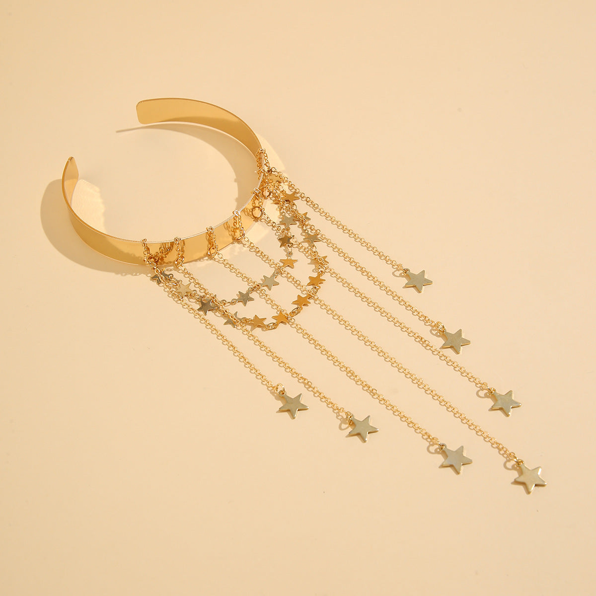 Vintage Open Minimalist Chain Tassel Bracelet