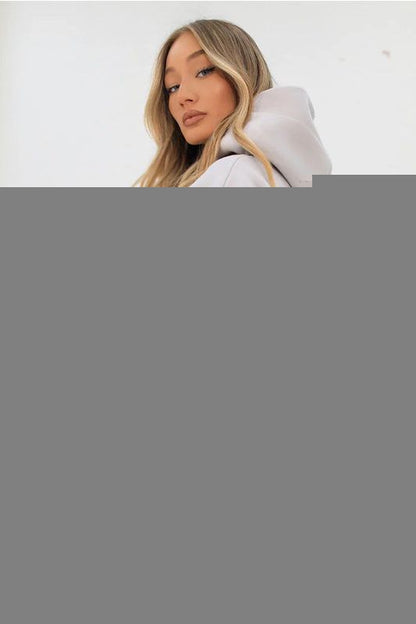 Loose Fit Hoodie with Big Thick Letters