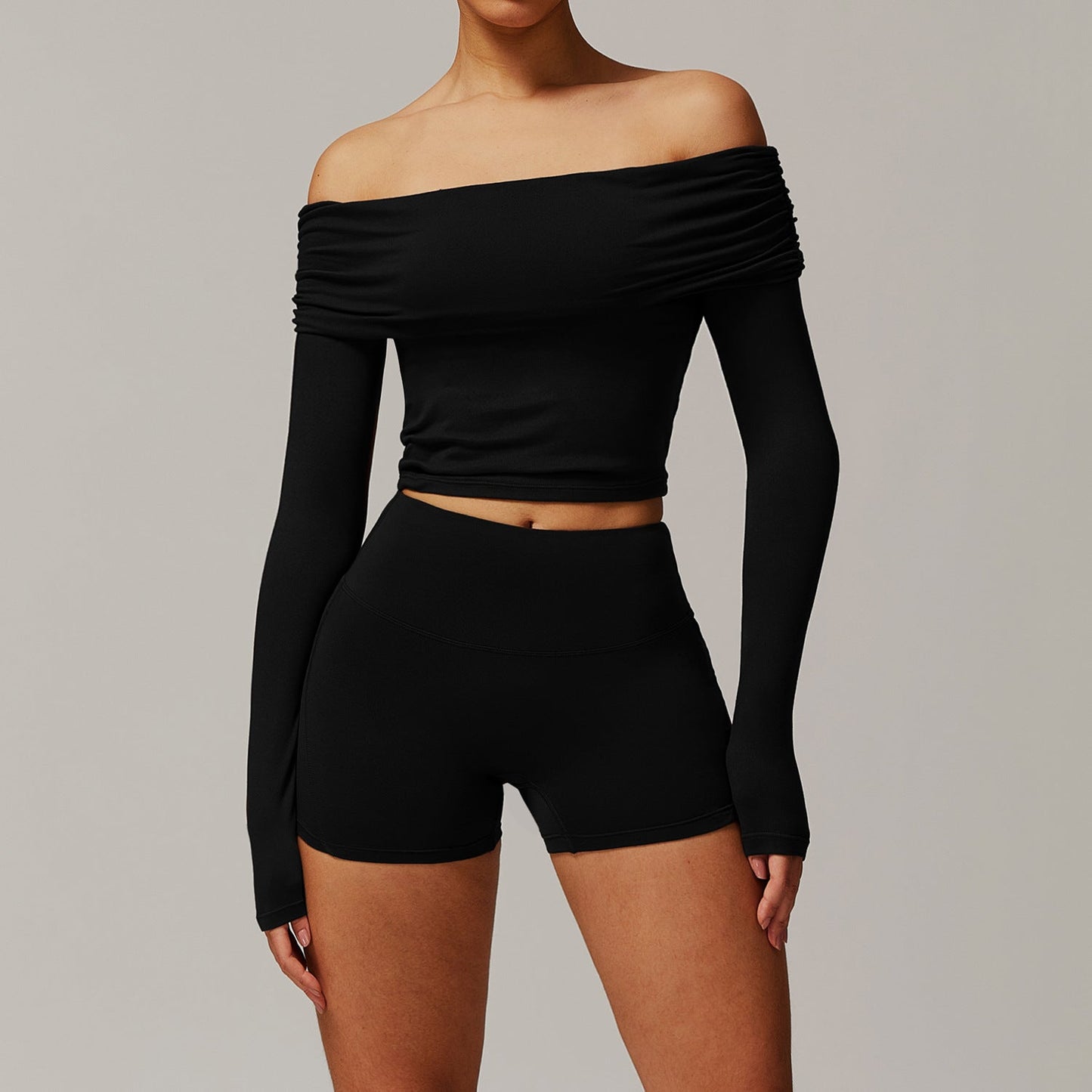 Brushed Yoga Women Casual Comfortable Yoga Clothes Running Exercise Workout Outfit
