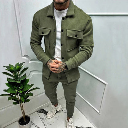 Fritz - Conjunto casual de dos piezas - Casual - Hecho para - Ideal para Otoño/Invierno