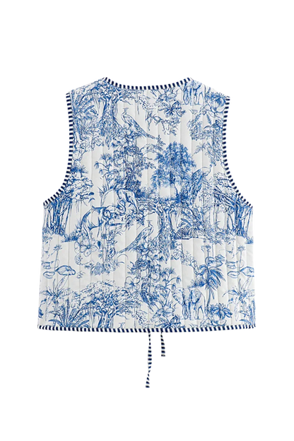 Chaleco azul Babinia