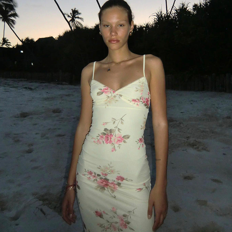 Sophya Maxi Floral Dress