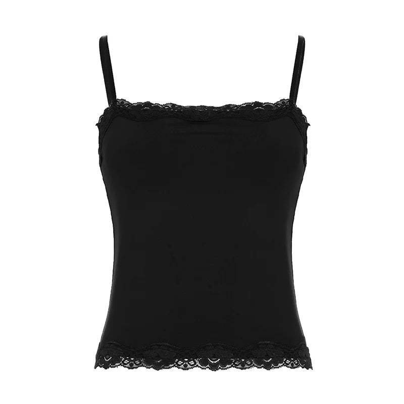 Tula Cropped Lace Cami Top