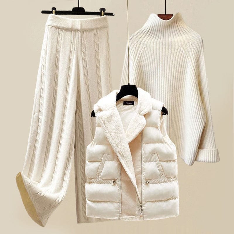 Rebecca - Conjunto de lujo - Elegante - Algodón - Ideal para el invierno