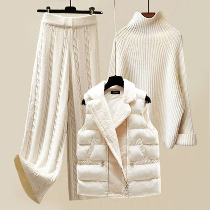 Rebecca - Conjunto de lujo - Elegante - Algodón - Ideal para el invierno