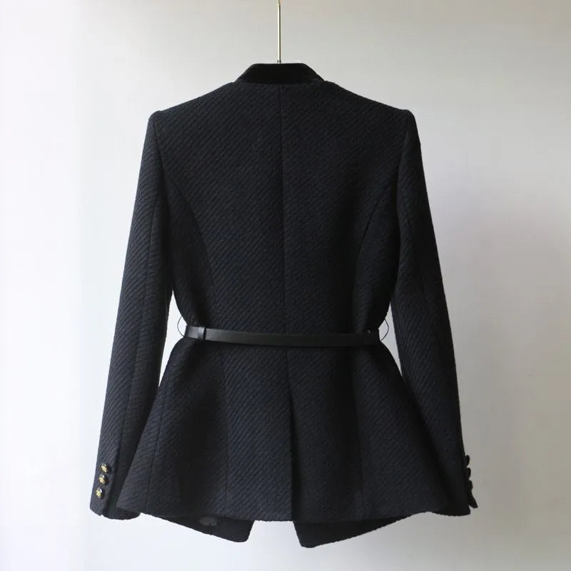 Olivia - Elegante abrigo de lana para mujer