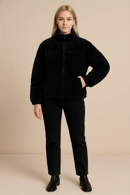 Nara High Neck Quilted Puffer Jacket