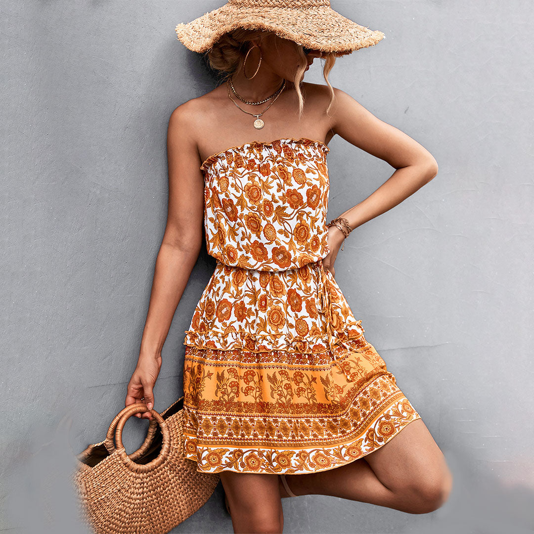 Ella - Mini Vestido - Casual - Ideal para Verano