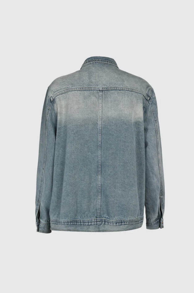 Skylin - Chaqueta vaquera artística para mujer