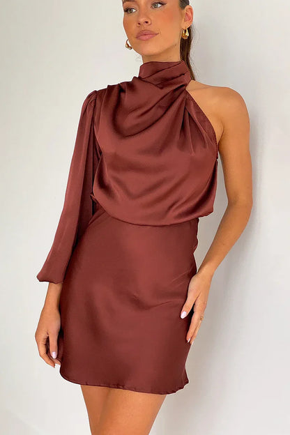 Minivestido Lissy - Marrón