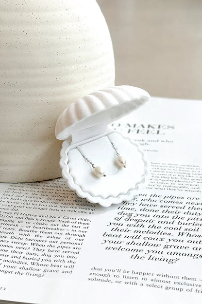 Pendientes de hilo Bahama - Plata de ley