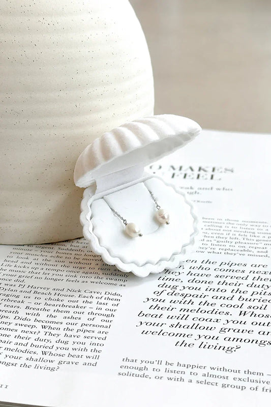 Pendientes de hilo Bahama - Plata de ley