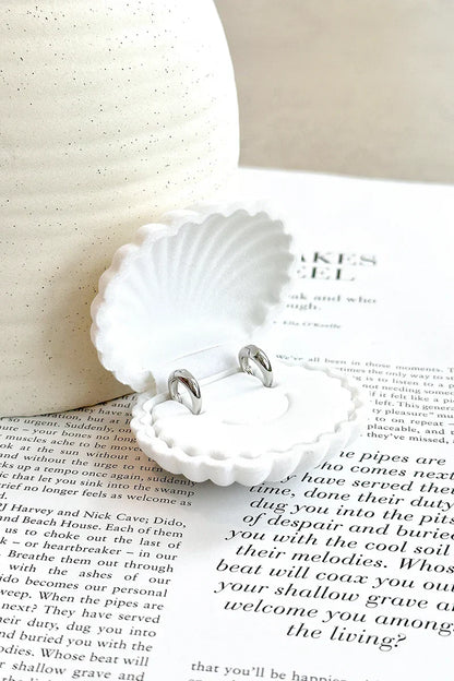 Pendientes de aro Island Glow - Plata de ley