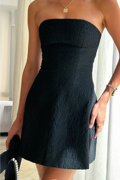 Minivestido Evelyn - Negro
