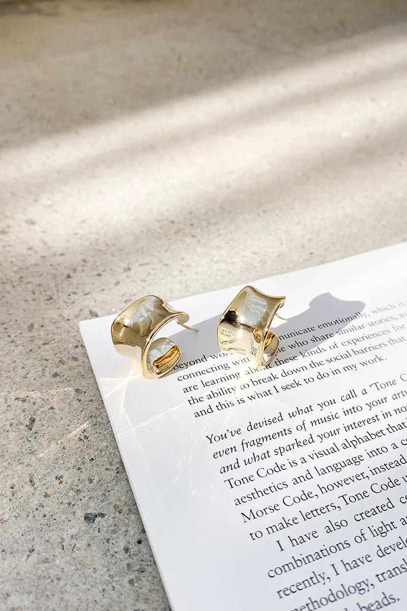 Pendientes de aro Erin - Oro