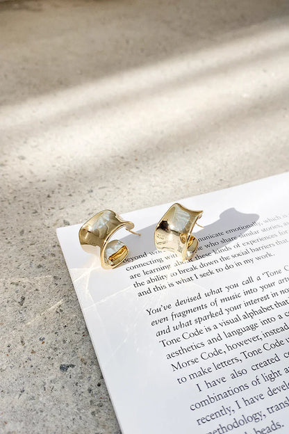 Pendientes de aro Erin - Oro