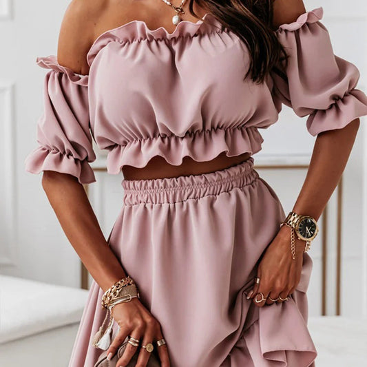 Greta - Conjunto - Elegante - Tela - Para ocasiones formales