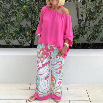 Ainara - Conjunto de verano - Casual - Estilo moderno ligero - Ideal para verano