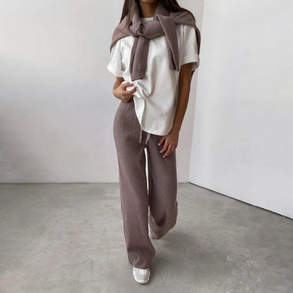 Hallie - Elegante conjunto de suéter informal para mujer | Ideal para el día a día