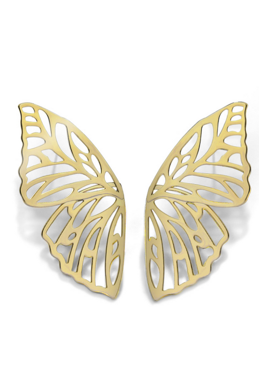 Earrings with Butterfly Wings